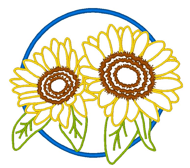 Floral Circles NLS [5x7] 11632 Machine Embroidery Designs