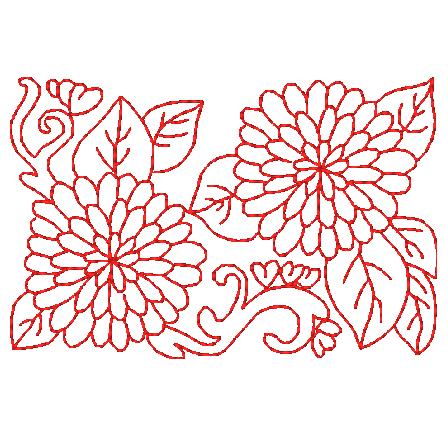 Flower Blocks [4x4] 11636 Machine Embroidery Designs