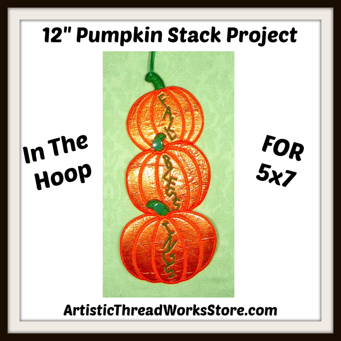 Pumpkin Stack Project  [5x7]  ATWS-10052 BD09