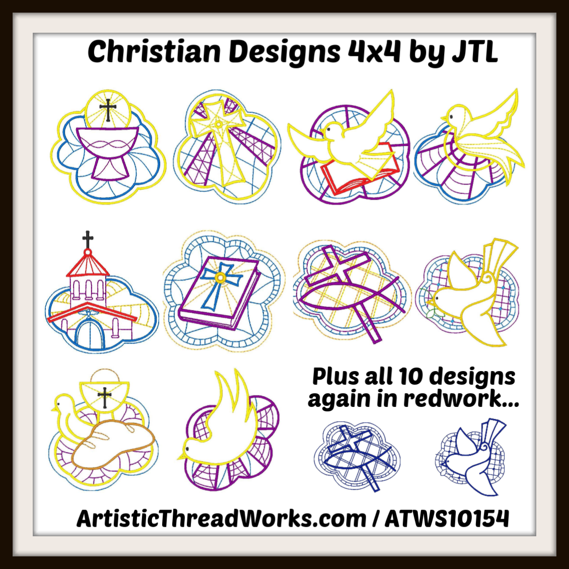 Christian Designs   ATWS-10154