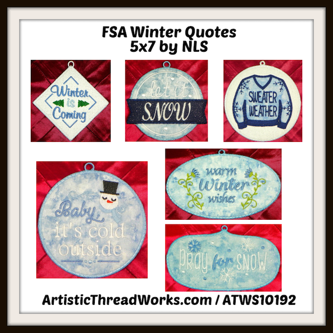 Winter Quotes FSA  [5x7]  ATWS-10192
