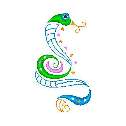 Native Snakes [4x4] 11686 Machine Embroidery Designs