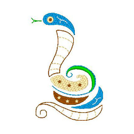 Native Snakes [4x4] 11686 Machine Embroidery Designs