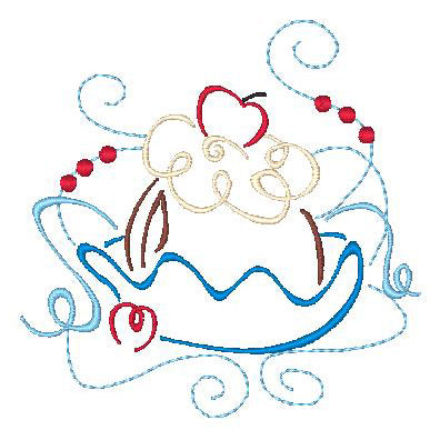 Desserts with Magic [4x4] 11556 Machine Embroidery Designs