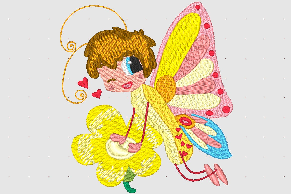 Colorful-Butterflies-TMS [4x4] 11594  Machine Embroidery Designs