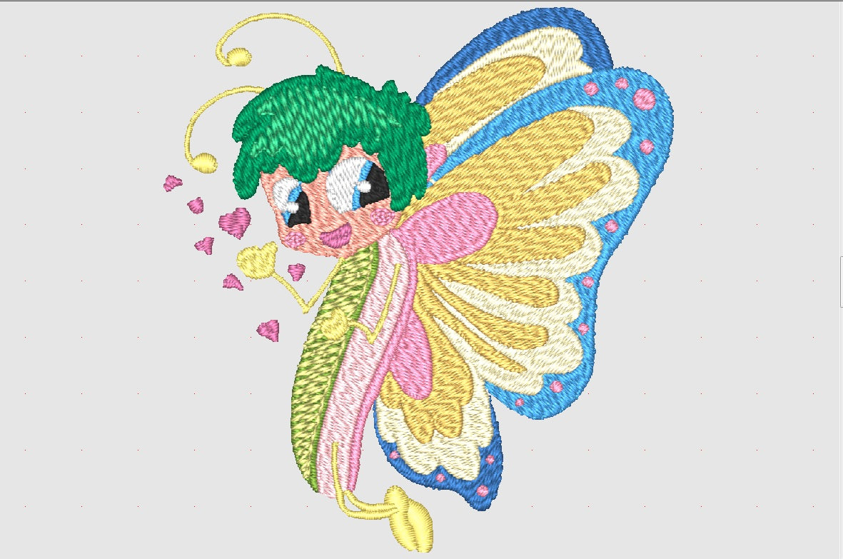 Colorful-Butterflies-TMS [4x4] 11594  Machine Embroidery Designs