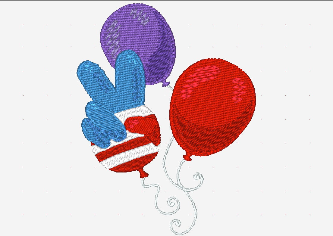 July 4th [4x4] 11400 Machine Embroidery Designs