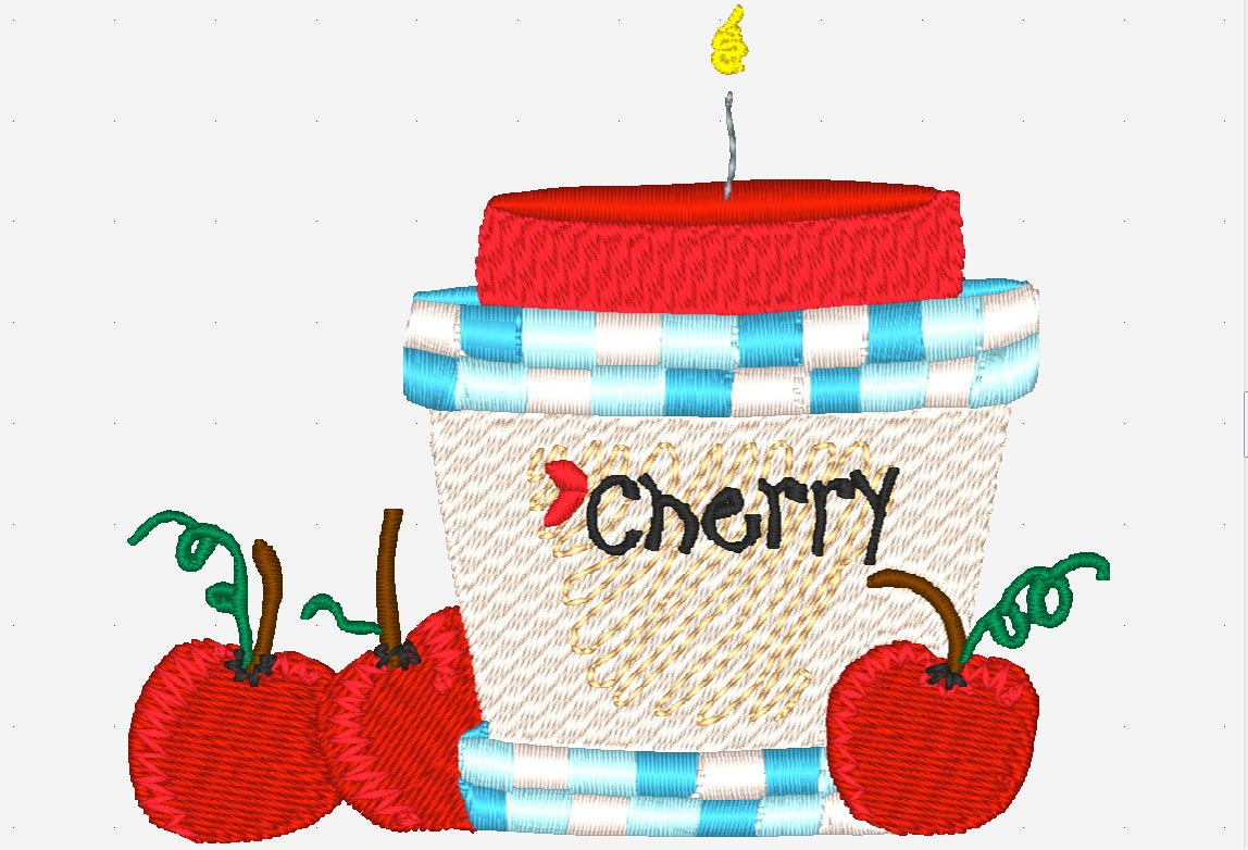 Candles [4x4] 10807  Machine Embroidery Designs