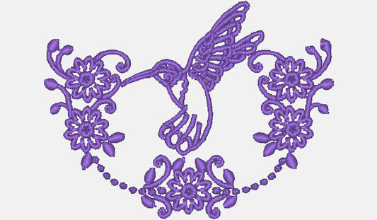 Hummingbird Fantasy [4x4] 11365 Machine Embroidery Designs