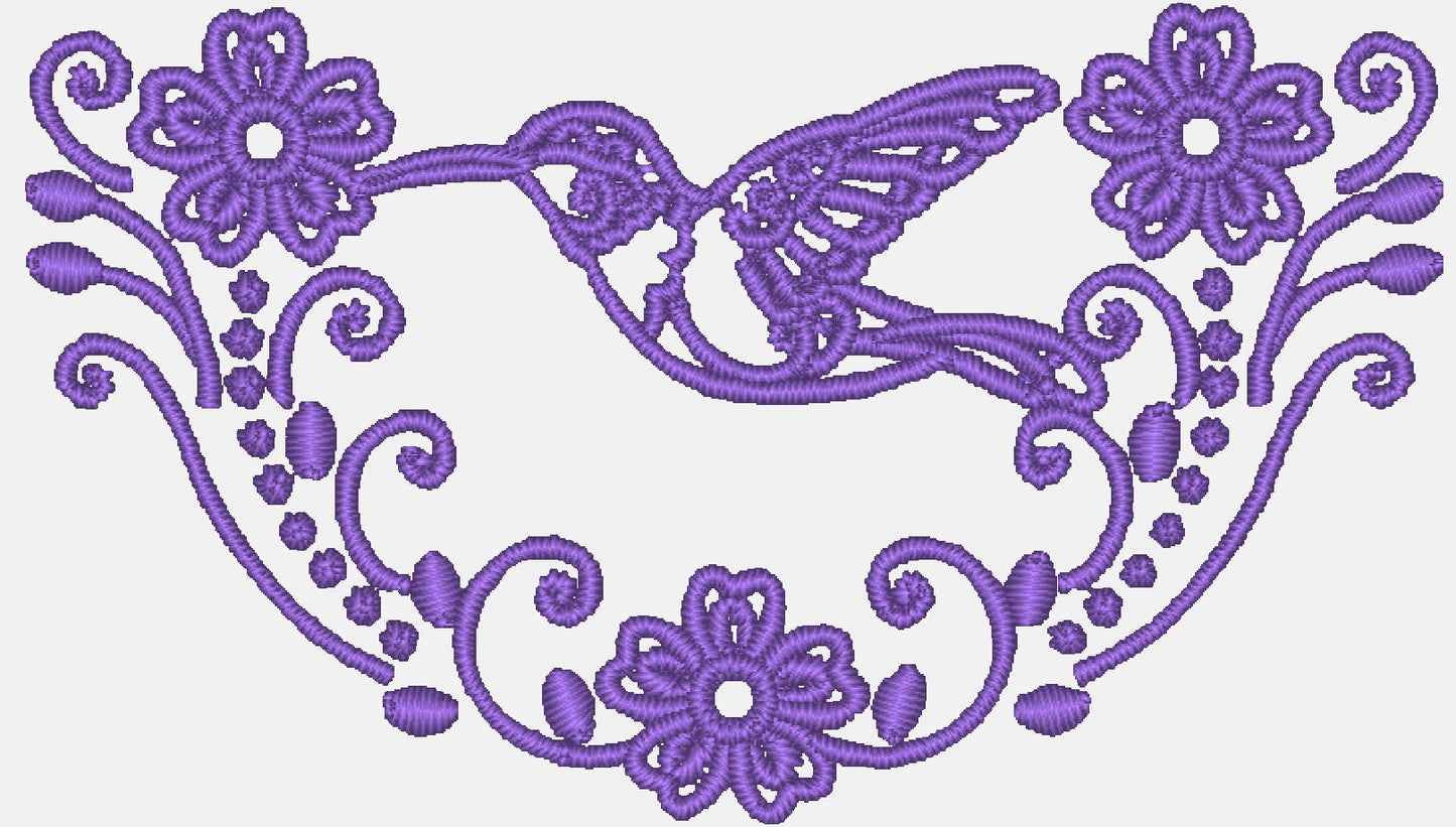 Hummingbird Fantasy [4x4] 11365 Machine Embroidery Designs