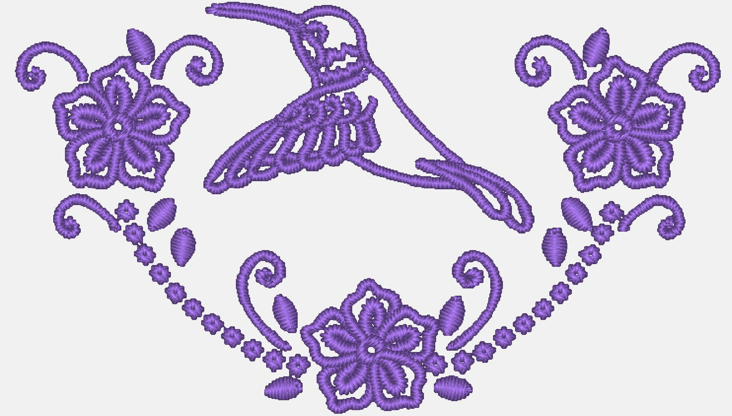 Hummingbird Fantasy [4x4] 11365 Machine Embroidery Designs