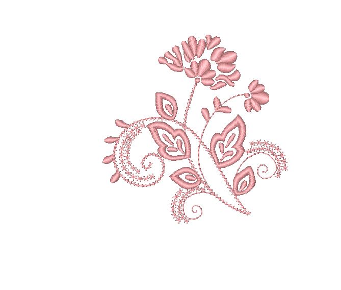 Multicolor Floral Ornaments [4x4] 11242 Machine Embroidery Designs