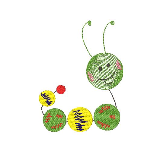 Sticky Bugs [4x4] 11196 Machine Embroidery Designs