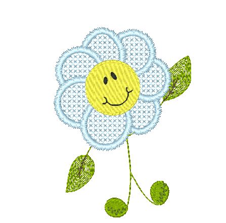 Sticky Flowers [4x4] 11197 Machine Embroidery Designs