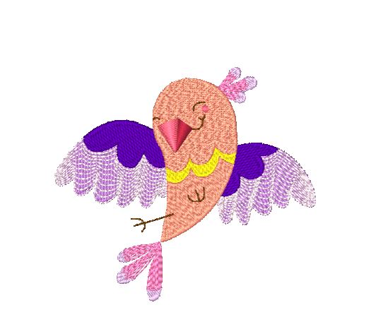 Exotic Birds [4x4] 11543 Machine Embroidery Designs