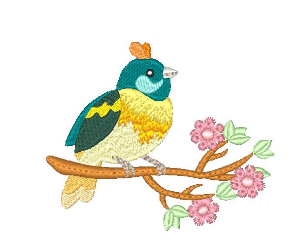 Little Birds [4x4] 11131 Machine Embroidery Designs