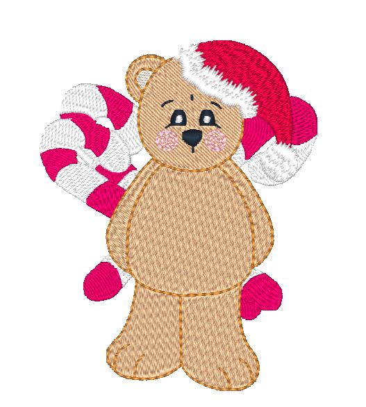 Brownie Christmas [Mixed 4x4 & 5x7] 10850 Machine Embroidery Designs