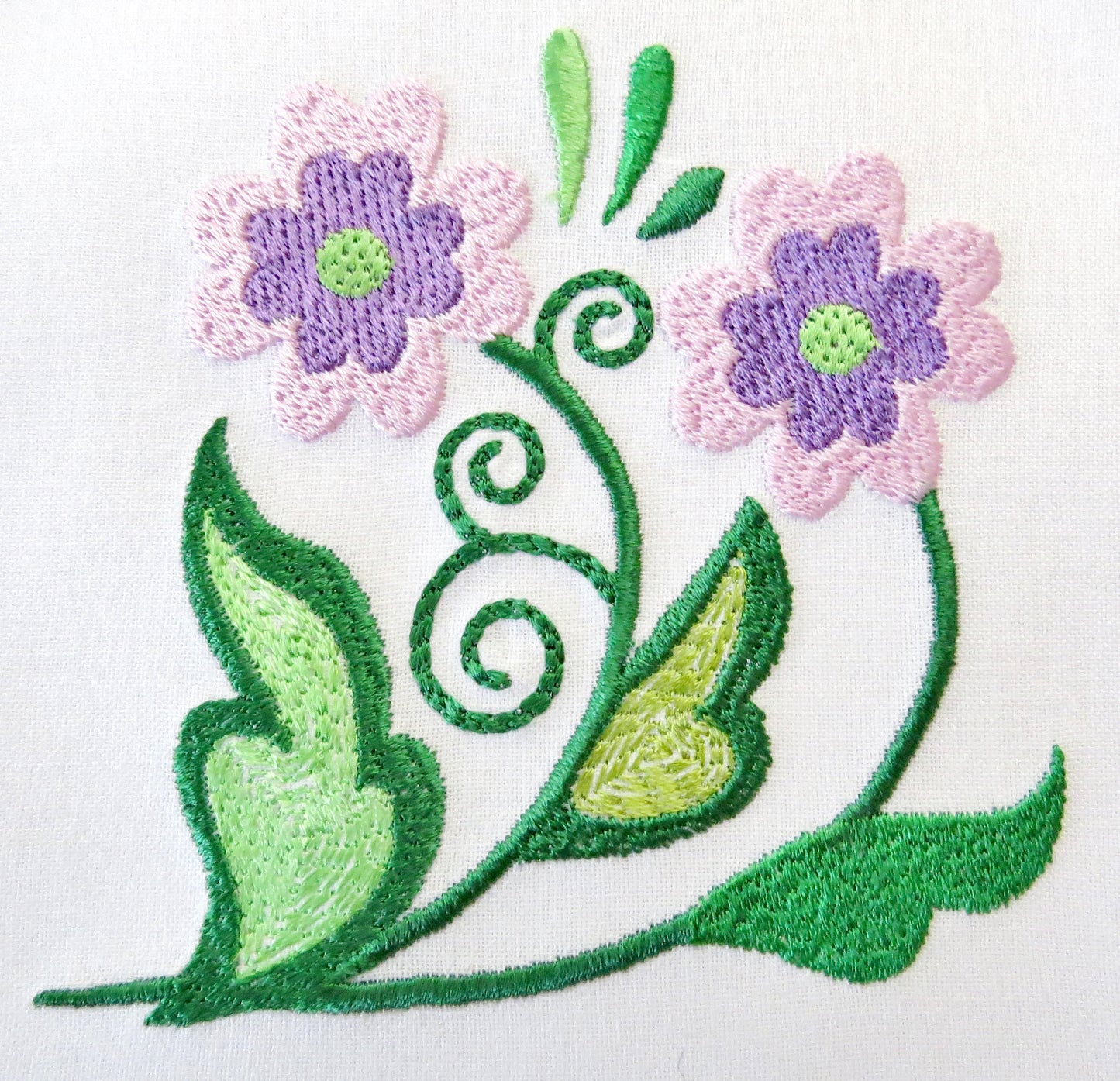 Jacobean Flowers [5x7] 11525 Machine Embroidery Designs
