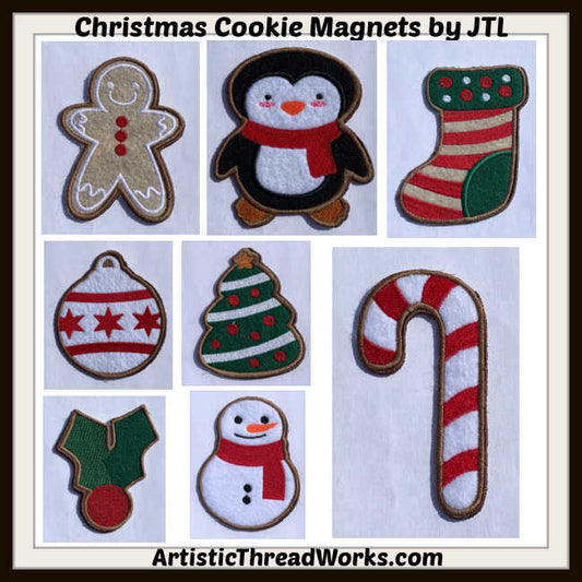 Christmas Cookie Magnets  [4x4] # 10397