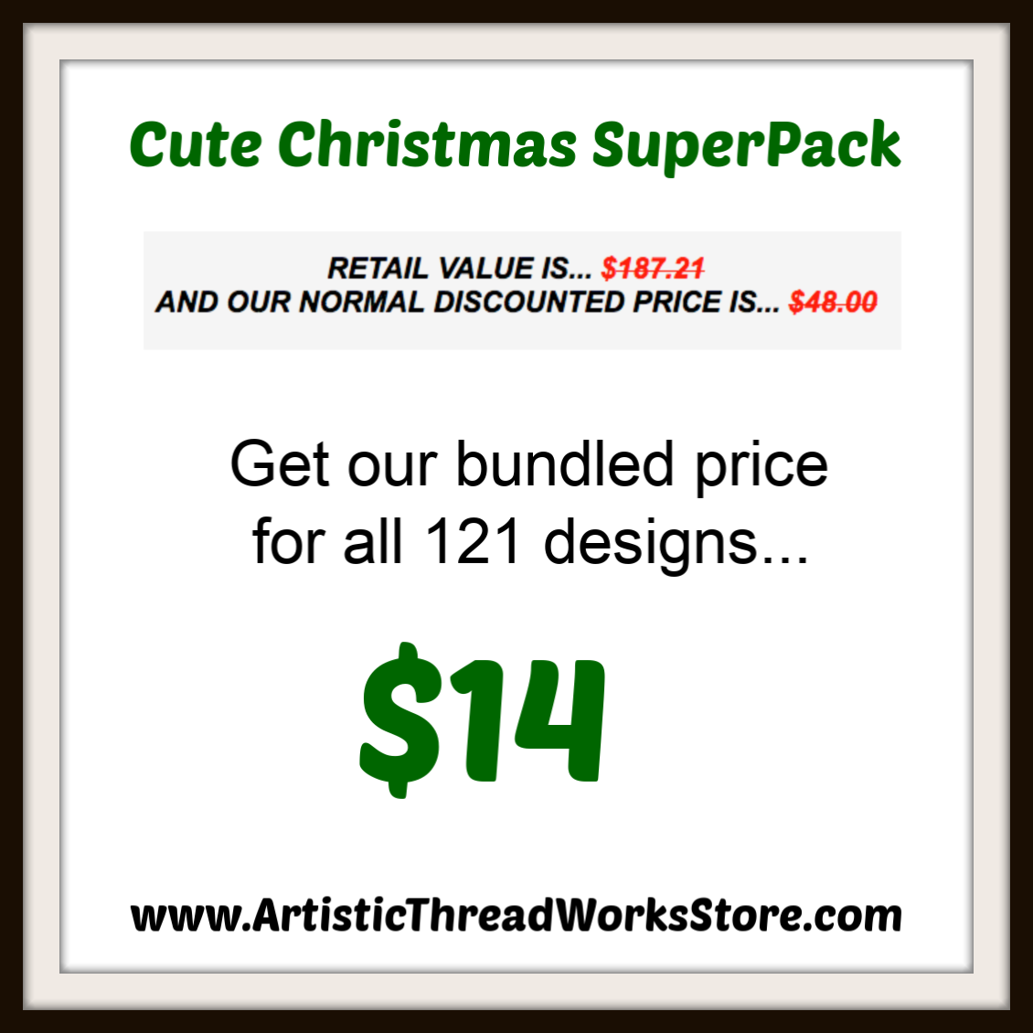 Cute Christmas SuperPack   ATWP-10045