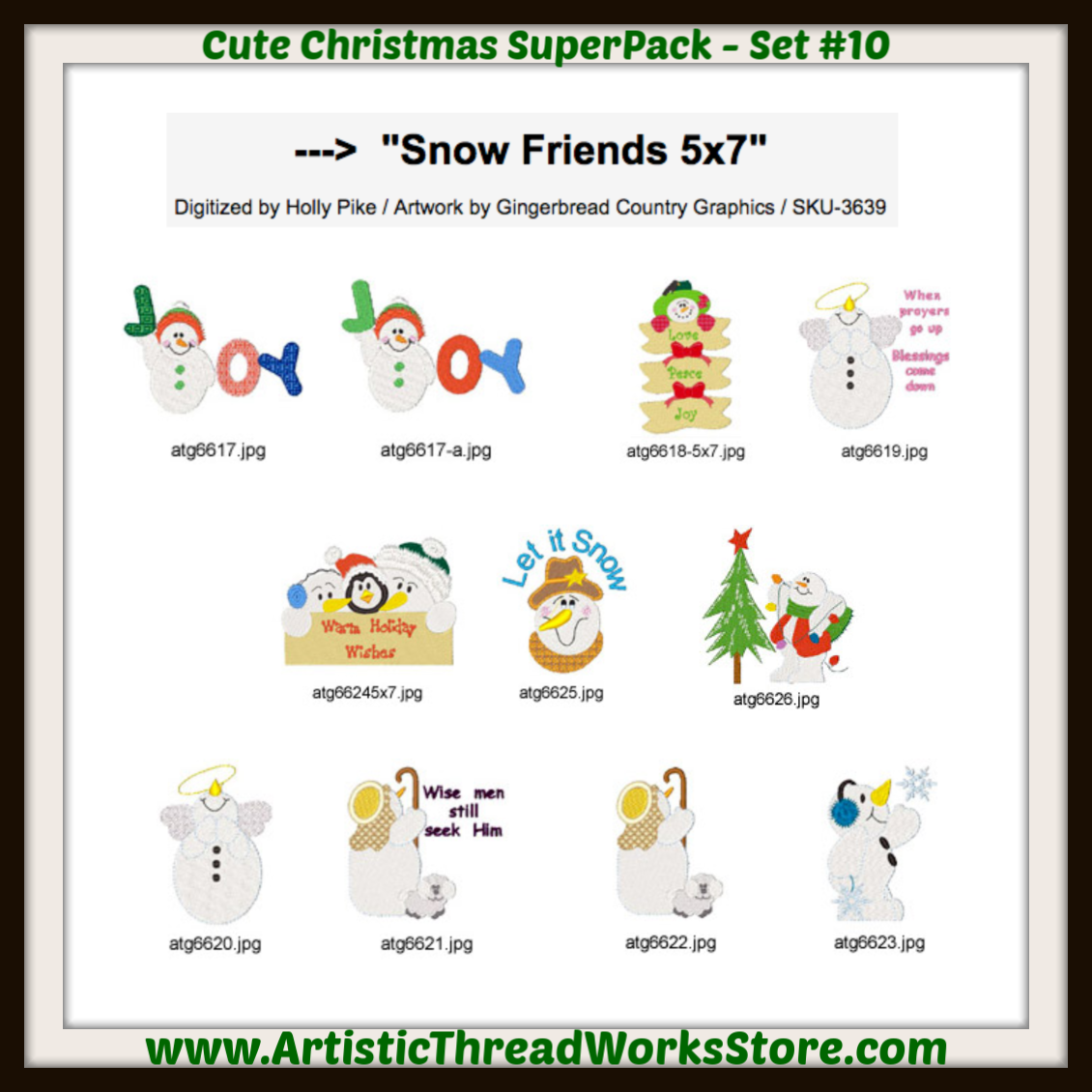 Cute Christmas SuperPack   ATWP-10045
