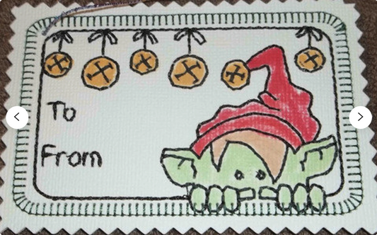 Christmas Tags  [4x4] # 10764