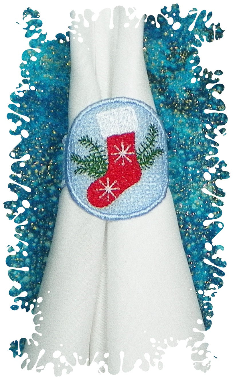 FSL Holiday Napkin Rings   [5x7] # 10729