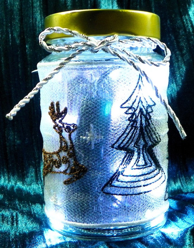 FSA Mason Jar Wraps Christmas [6x10] # 10191