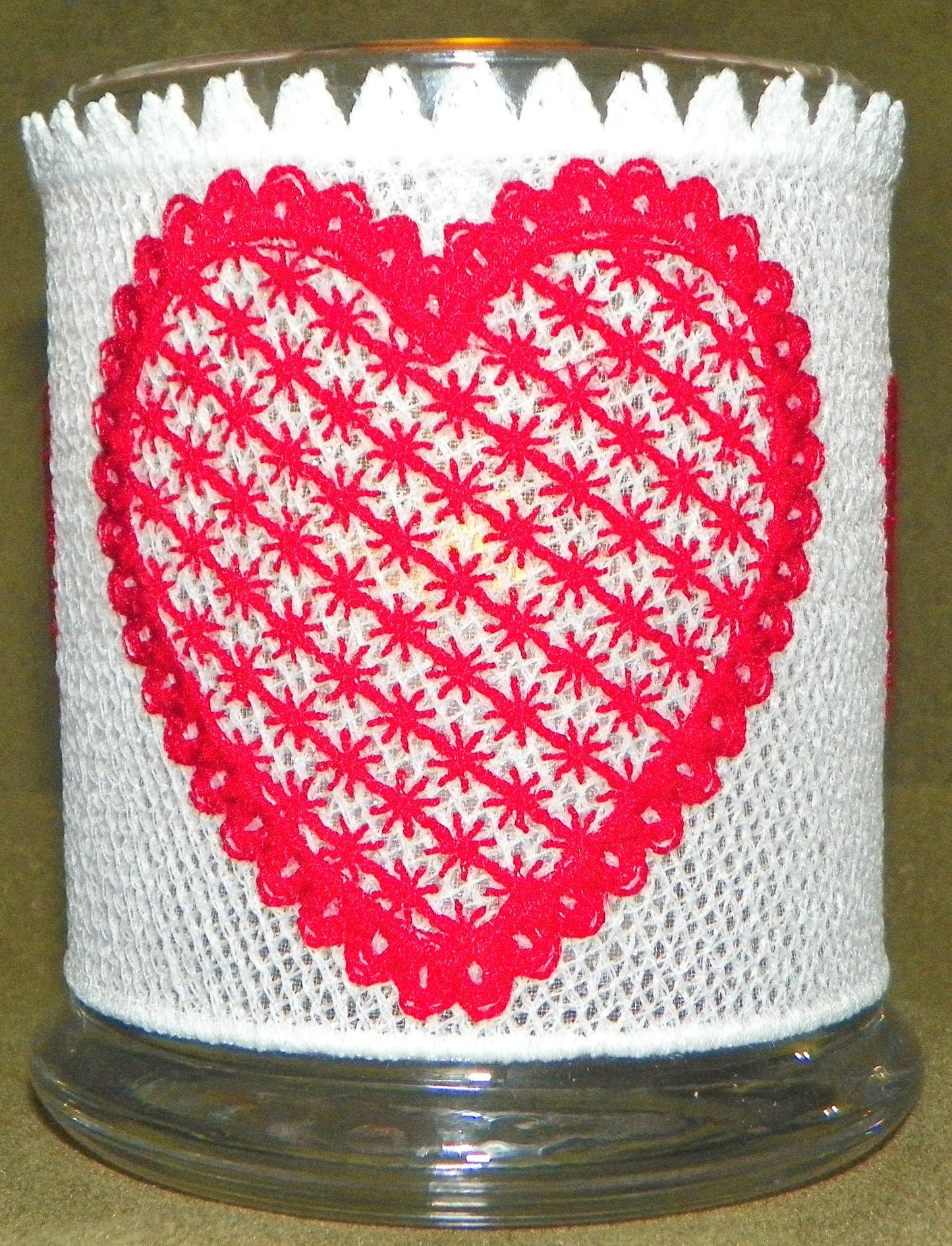Valentine TeaLight Candle Wraps  [mixed 6x10 & 8x10] # 10504