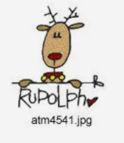 Reindeer Names [4x4] # 10079