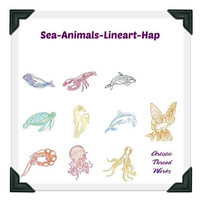 Sea Animals  [4x4]  ATWS-10032
