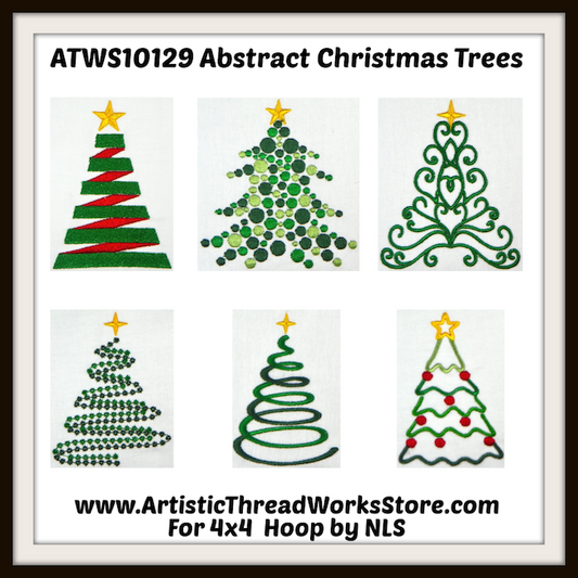 Abstract Christmas Trees   ATWS-10129