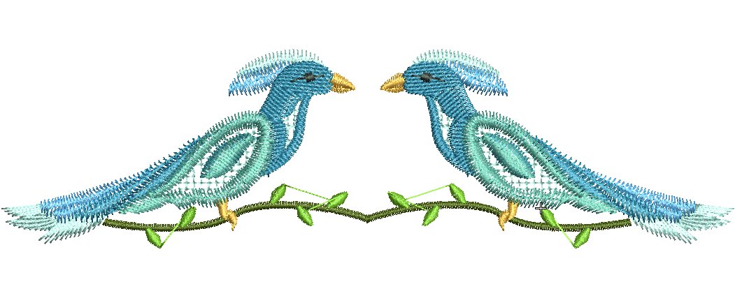 Birds of a Feather [mixed 4x4 & 5x7] 11511 Machine Embroidery Designs
