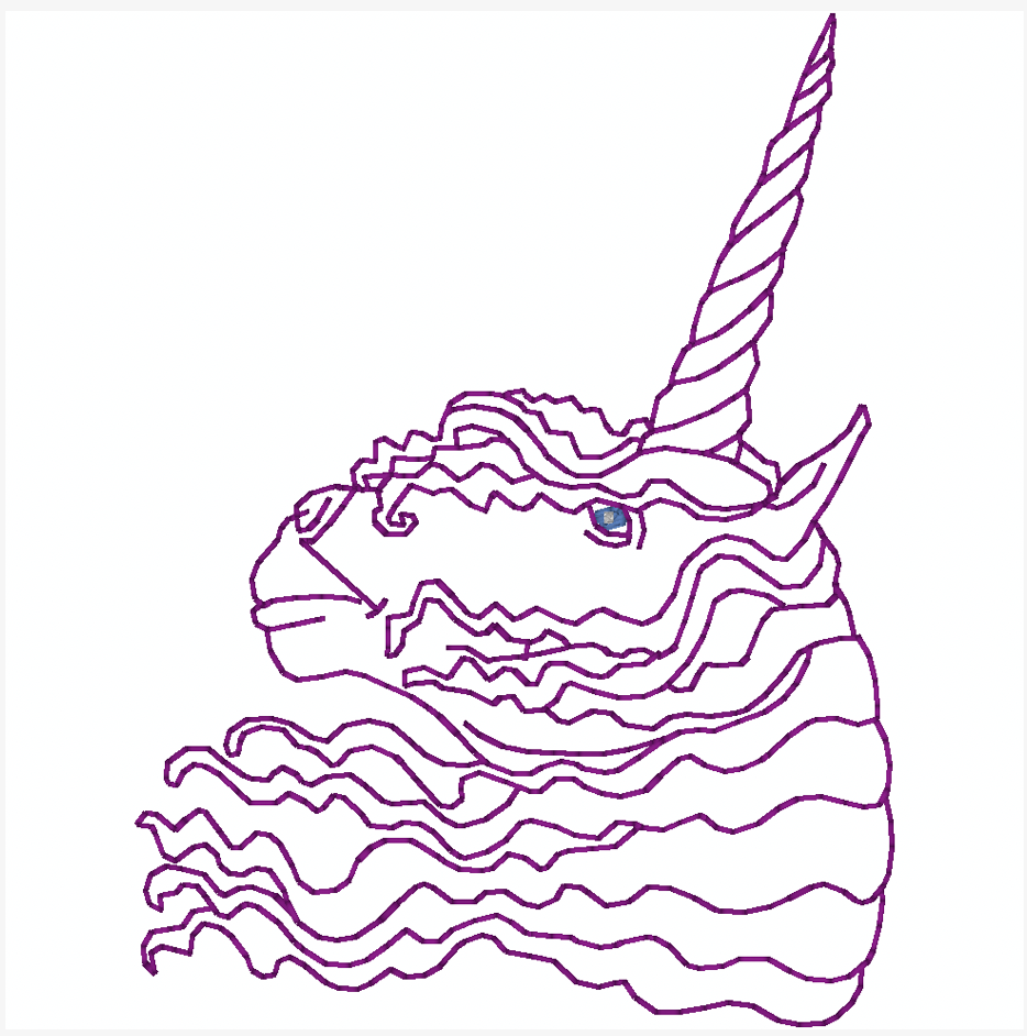 Fantasy Unicorns [4x4] 11174 Machine Embroidery Designs