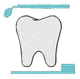 A Trip To The Dentist Machine Embroidery Designs # 10649