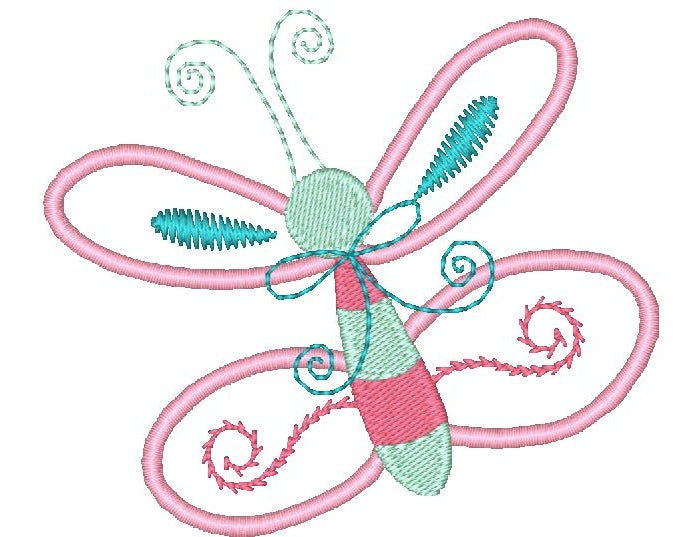 Applique Bugs 11102  Machine Embroidery Designs