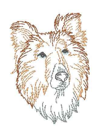 Multiline Dogs [4x4] 11456 Machine Embroidery Designs