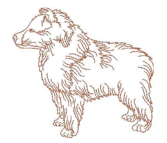 DOG BREED SERIES Shelties [ Mixed 4x4 & 5x7] 11118 Machine Embroidery Designs