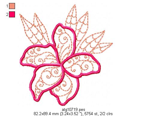 Delicate Florals [4x4] 11626 Machine Embroidery Designs