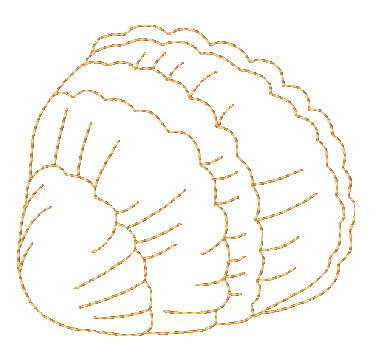Redwork Snails Seashells and Starfish [4x4] 11501 Machine Embroidery Designs