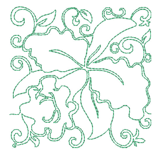 Spring Lineart [4x4] 11269  Machine Embroidery Designs