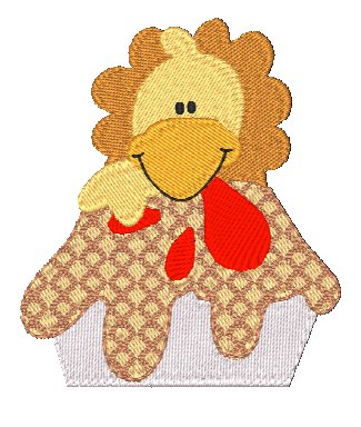 Fall Turkey Peekers [4x4] 10918  Machine Embroidery Designs