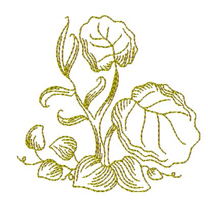 Lovely Leaves [4x4] 11231  Machine Embroidery Designs