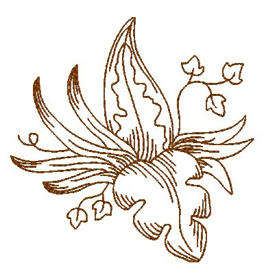 Lovely Leaves [4x4] 11231  Machine Embroidery Designs