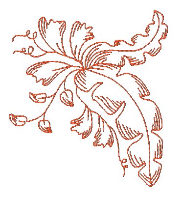 Lovely Leaves [4x4] 11231  Machine Embroidery Designs