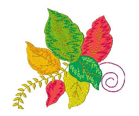 Autumn Leaves [4x4] 10908 Machine Embroidery Designs