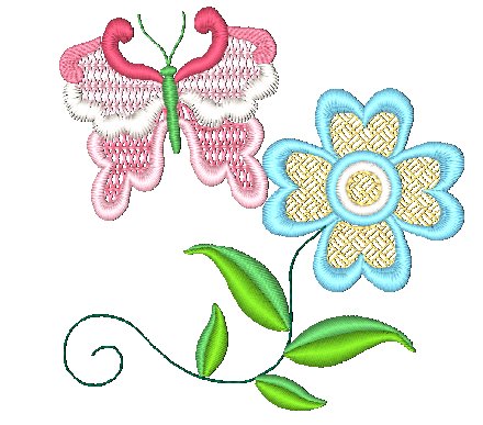 Butterfly Fantasy [4x4 & 5x7 mixed] 11279 Machine Embroidery Designs