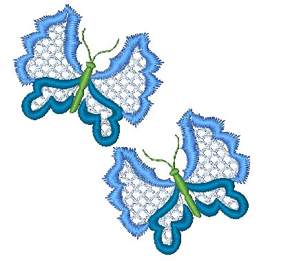 Butterfly Fantasy [4x4 & 5x7 mixed] 11279 Machine Embroidery Designs