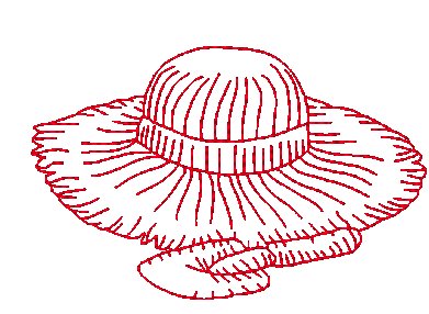 Redwork Gardening [4x4] 11000  Machine Embroidery Designs