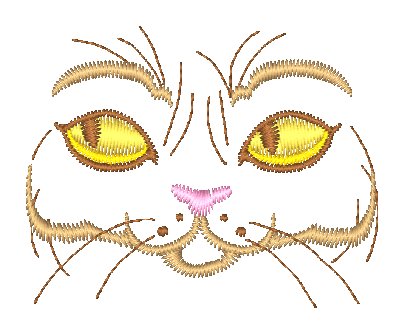 Feline Faces [4x4] 11357 Machine Embroidery Designs